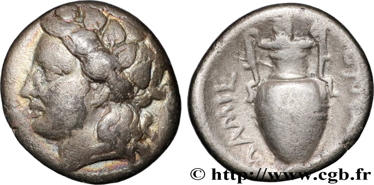 THESSALY - LAMIA Hemidrachme XF