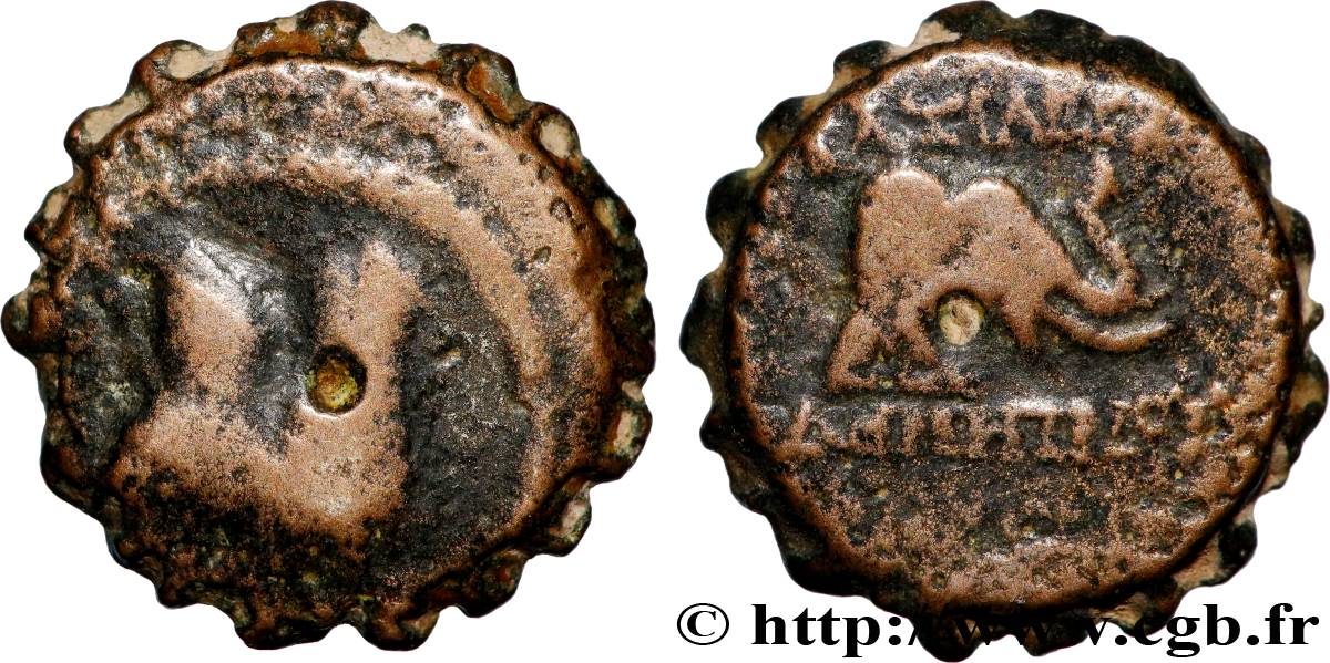 SYRIA - SELEUCID KINGDOM - DEMETRIOS I SOTER Chalque VF