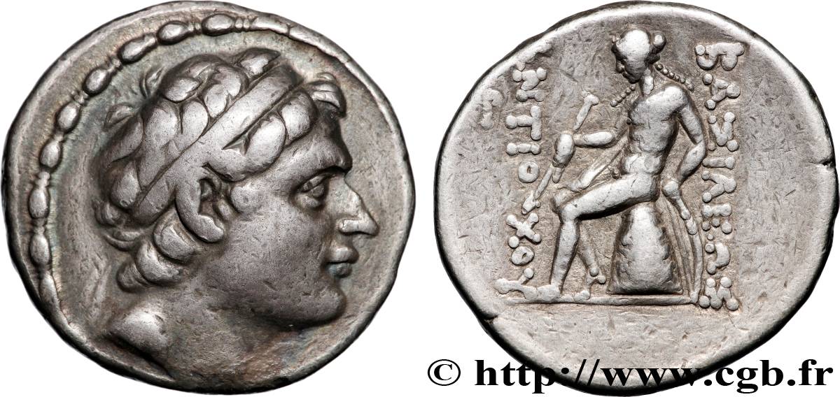 SYRIA - SELEUKID KINGDOM - ANTIOCHOS III THE GREAT Tétradrachme XF