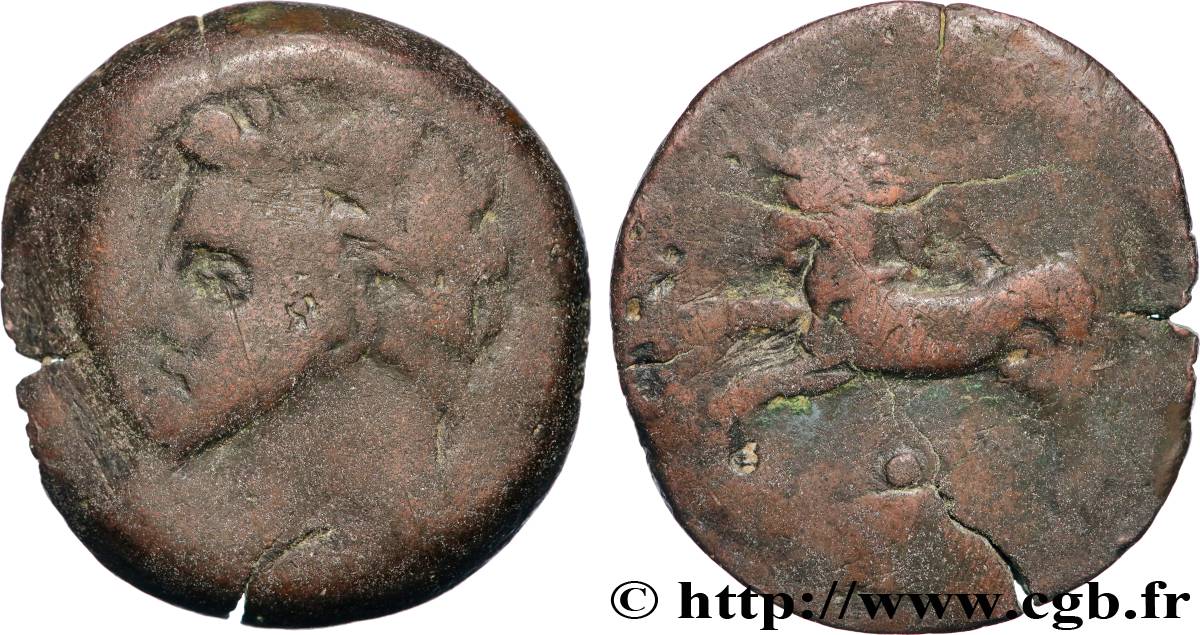 NUMIDIA - KINGDOM OF NUMIDIA - MASINISSA or MICIPSA Unité VF