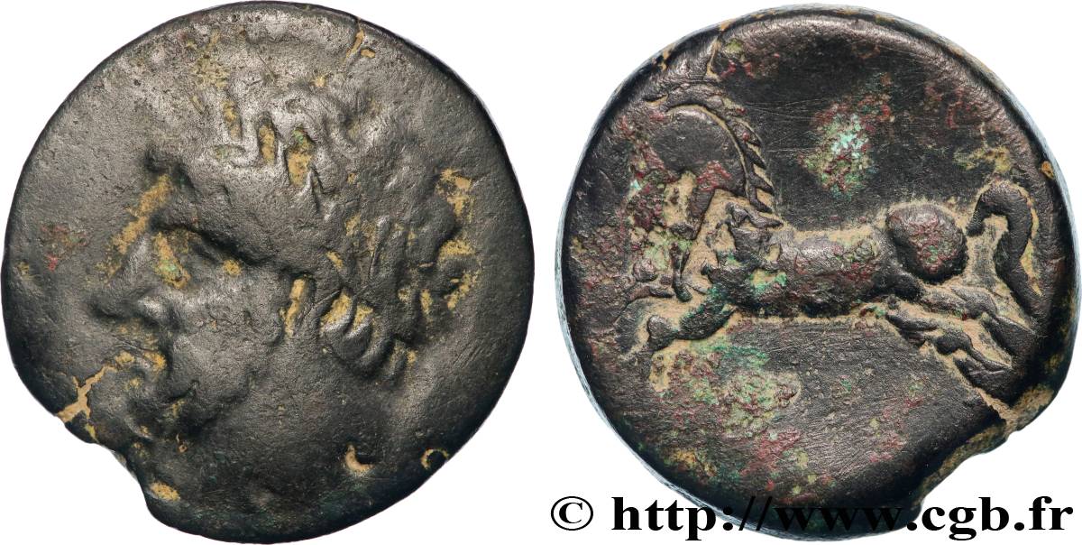 NUMIDIA - KINGDOM OF NUMIDIA - MASINISSA or MICIPSA Unité VF