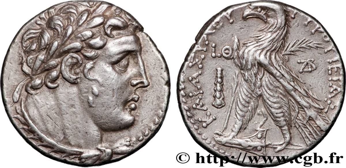 PHOENICIA - TYRE Tétradrachme ou shekel AU
