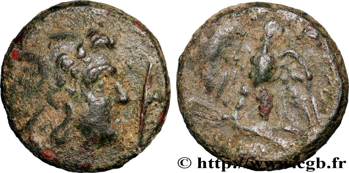 MACÉDOINE - ROYAUME DE MACÉDOINE - PERSÉE Demi-unité TB+