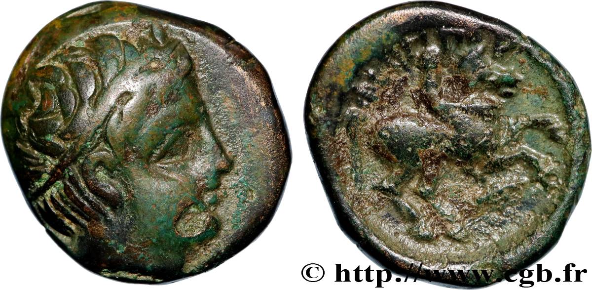 MACÉDOINE - ROYAUME DE MACÉDOINE - PHILIPPE II Unité TTB