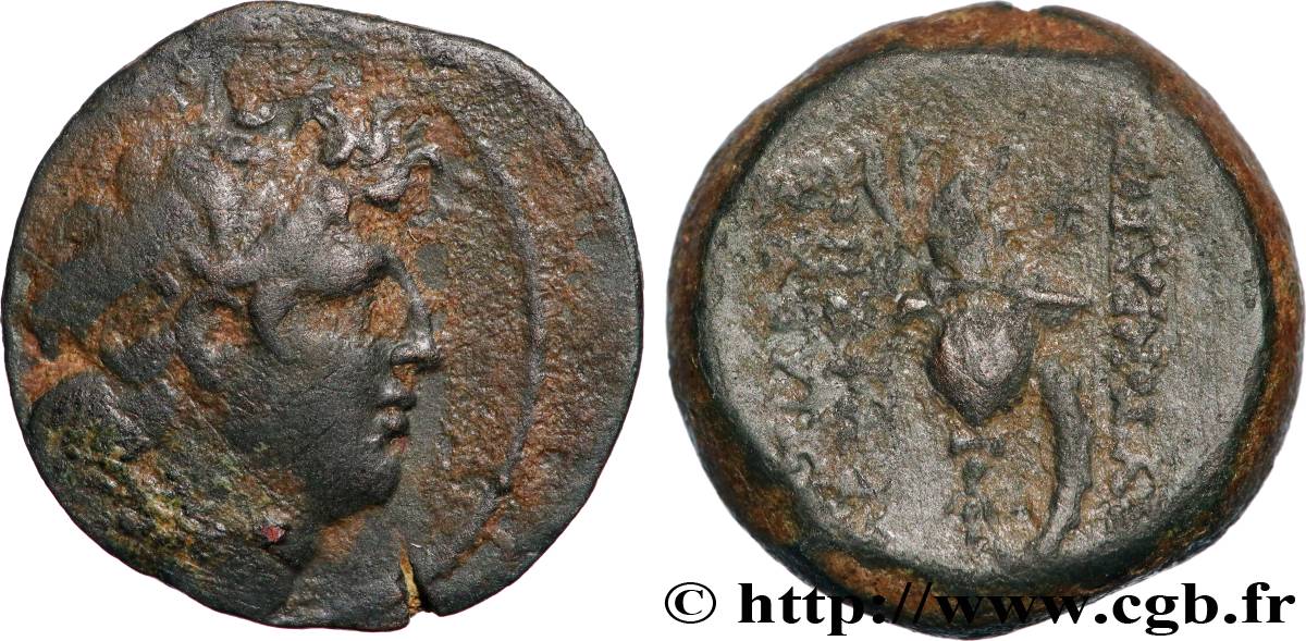 SYRIA - SELEUKID KINGDOM - TRYPHON Chalque XF