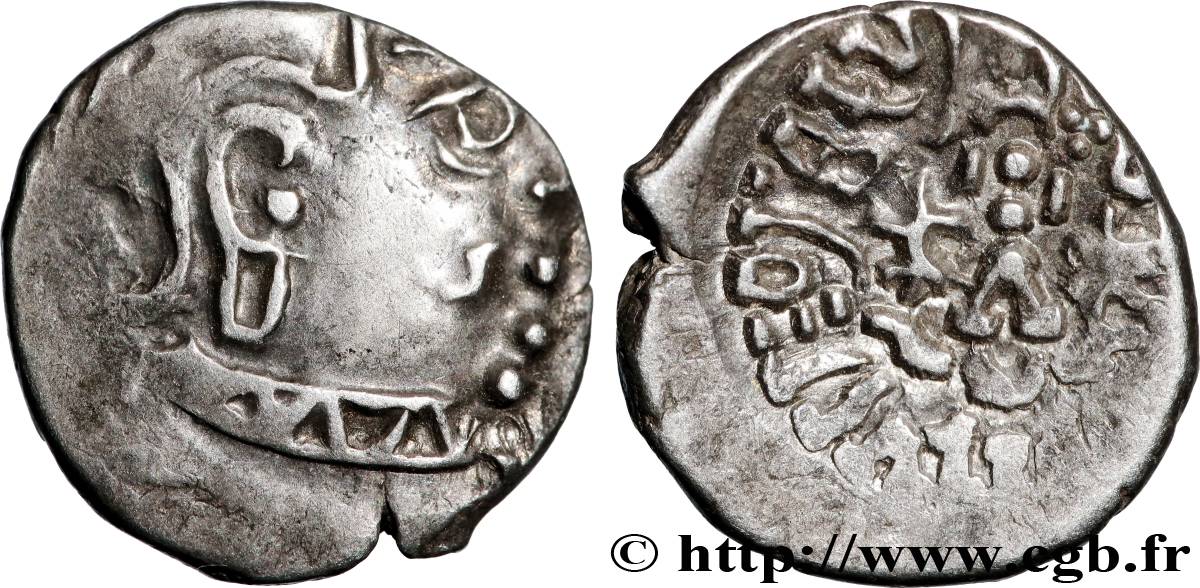 INDE - ABHIRAS - ISVARADATTA Drachme TTB+