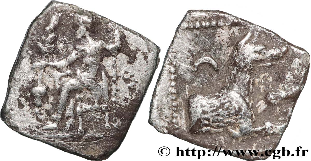 CILICIA - TARSUS - PHARNABAZUS SATRAP Obole XF/AU