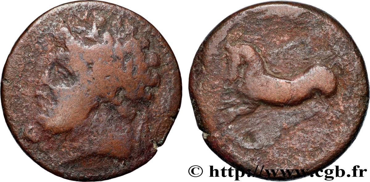 NUMIDIA - KINGDOM OF NUMIDIA - MASINISSA or MICIPSA Unité VF