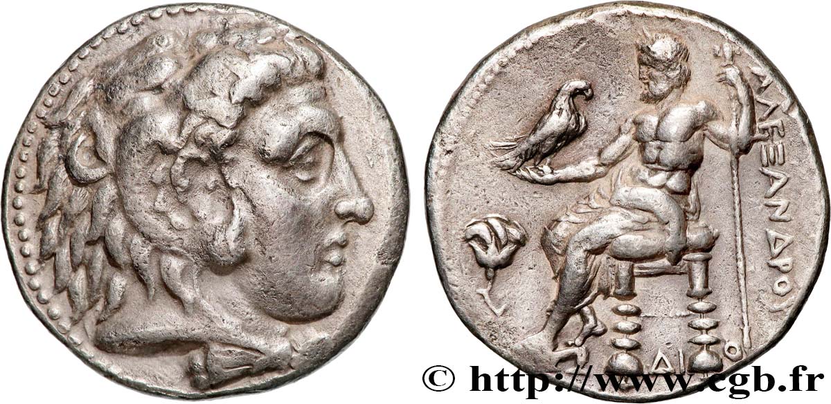 MACEDONIA - MACEDONIAN KINGDOM - ALEXANDER III THE GREAT Tétradrachme AU