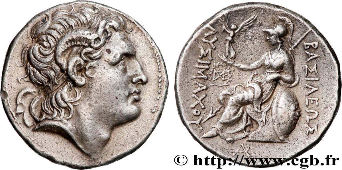 THRACIA - THRACIAN KINGDOM - LYSIMACHOS Tétradrachme AU