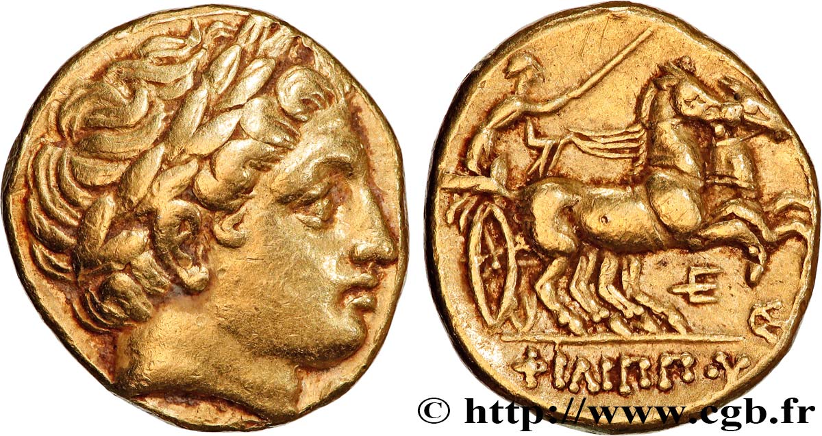 KINGDOM OF MACEDONIA - PHILIP III Statère d or AU