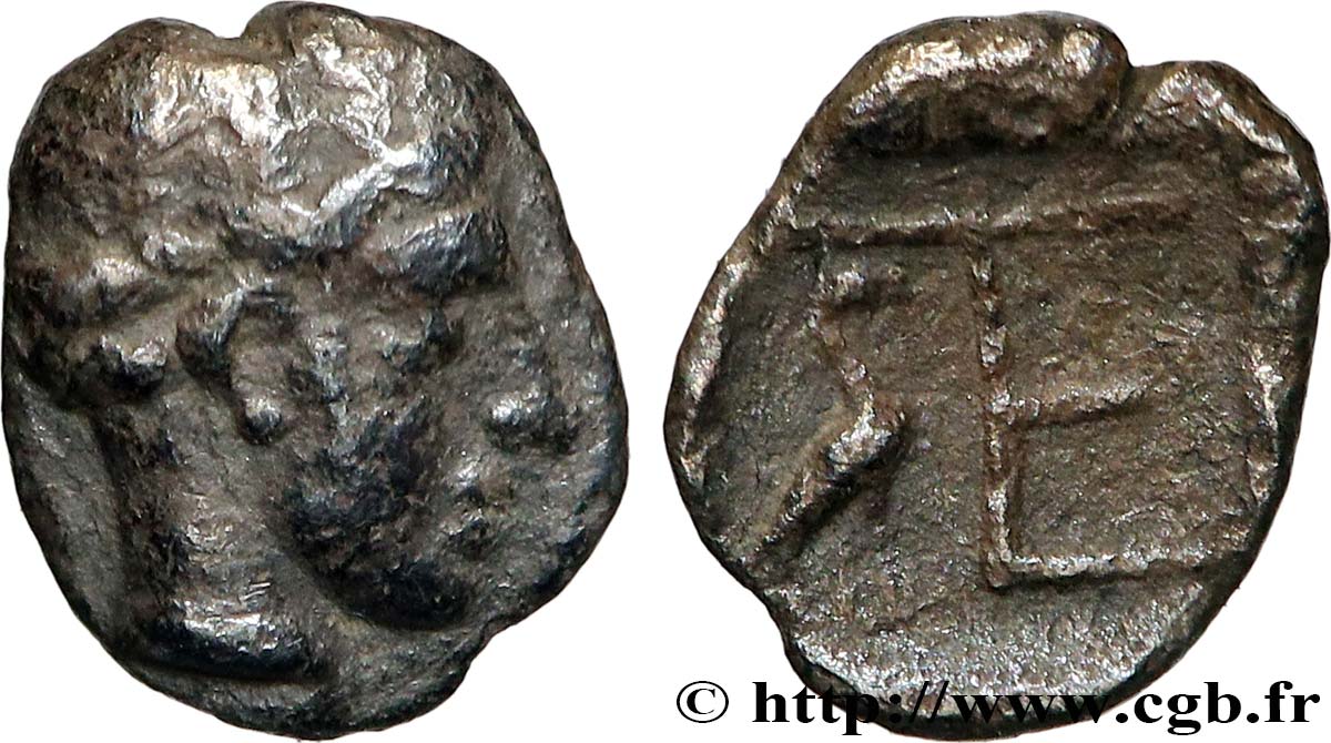 IONIA - KOLOPHON Tetartemorion BB/q.BB