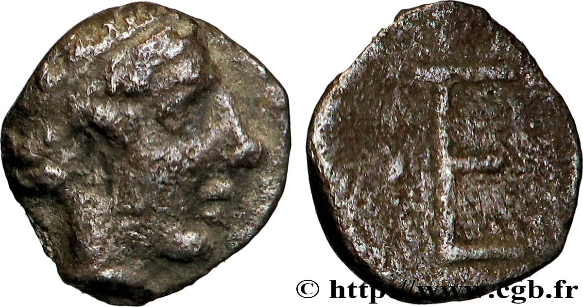 IONIA - KOLOPHON Tetartemorion BB/q.BB
