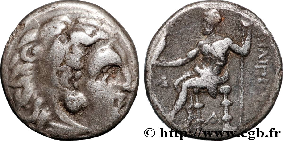MACEDONIA - MACEDONIAN KINGDOM - PHILIP III ARRHIDAEUS Drachme XF