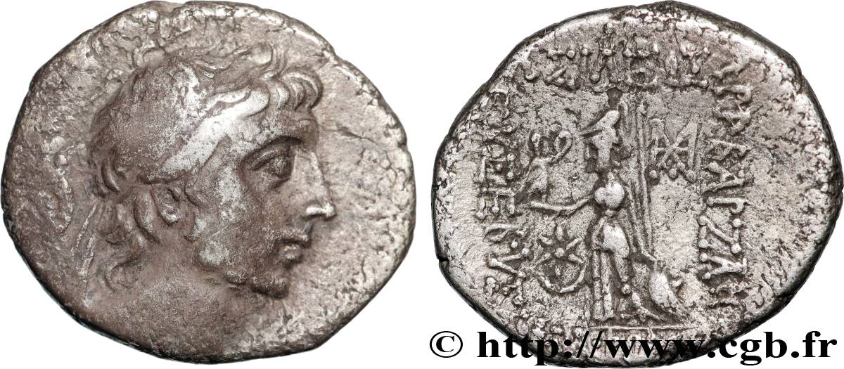 CAPPADOCIA - CAPPADOCIAN KINGDOM - ARIOBARZANES III EUSEBES PHILOROMAIOS Drachme XF
