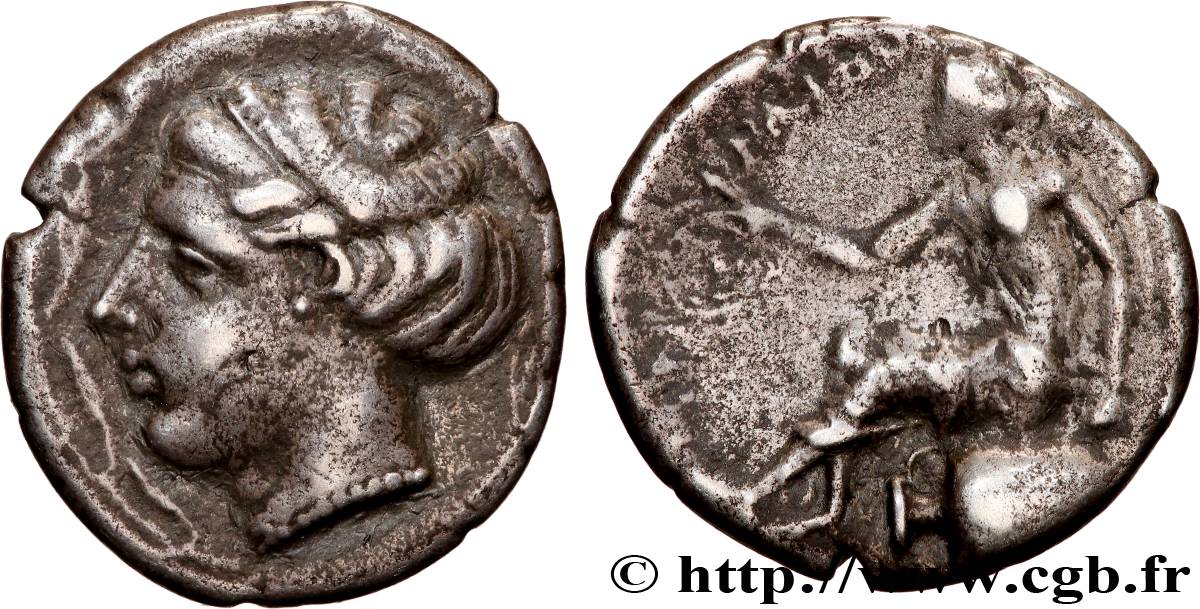 BRUTTIUM - TÉRINA Nomos, statère ou didrachme TTB