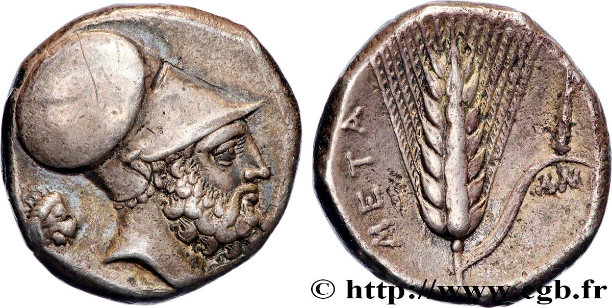 LUCANIA - METAPONTUM Nomos, statère ou didrachme AU