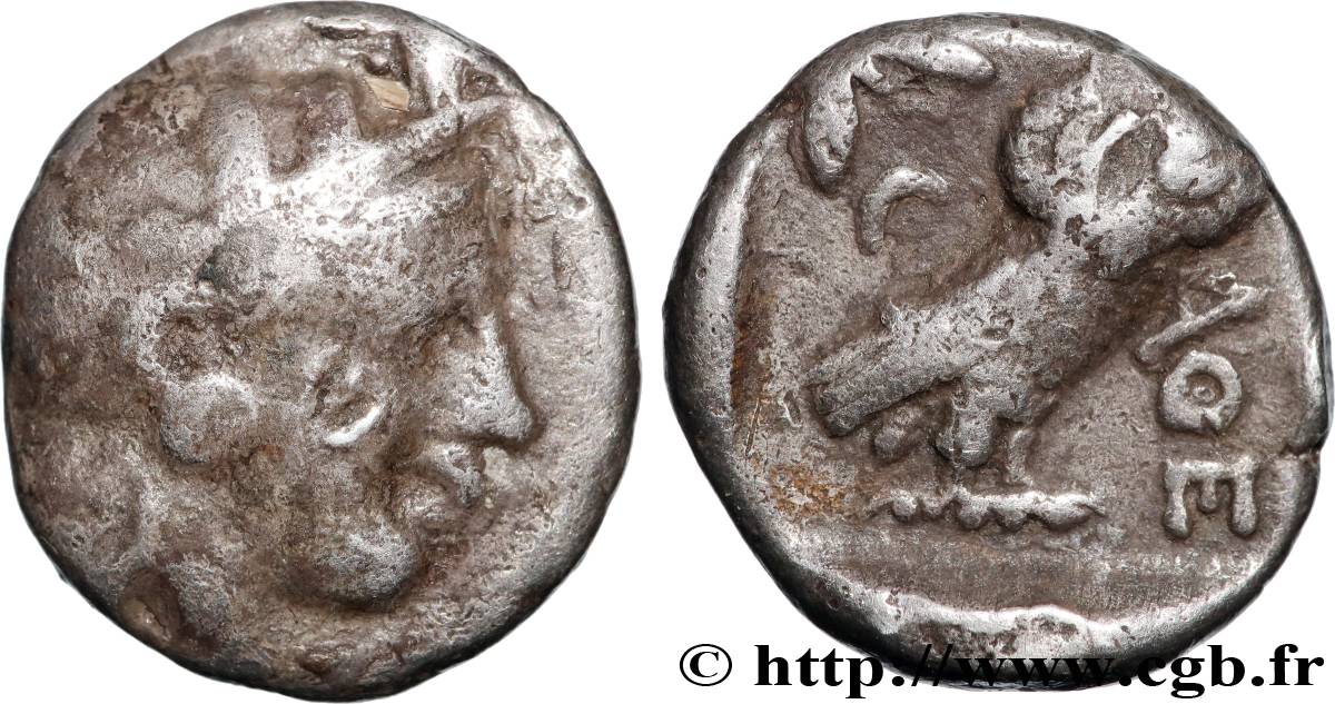 ATTICA - ATHENS Drachme XF