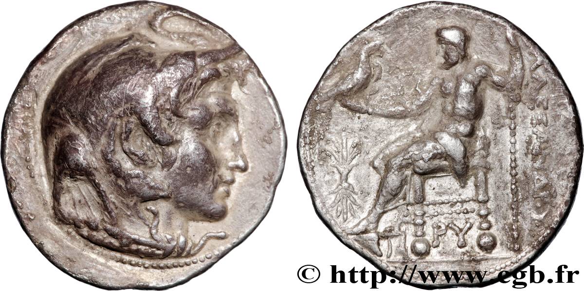 EGYPTUS - PTOLEMAIC KINGDOM - PTOLEMY I SOTER Tétradrachme AU/XF