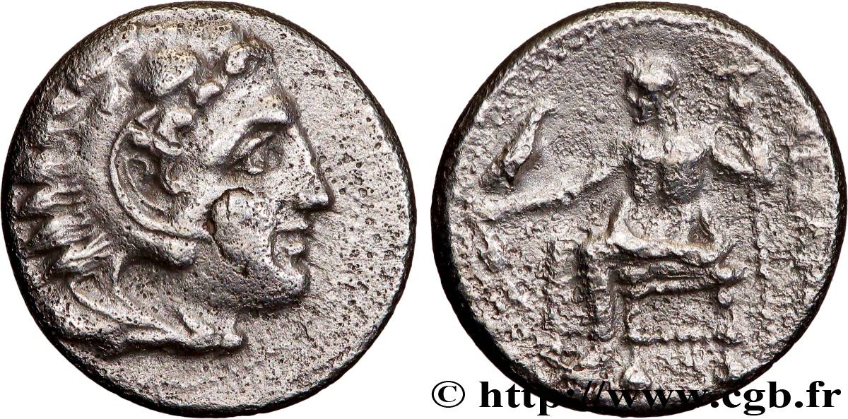 MACEDONIA - KINGDOM OF MACEDONIA - PHILIP III ARRHIDAEUS Drachme AU/VF
