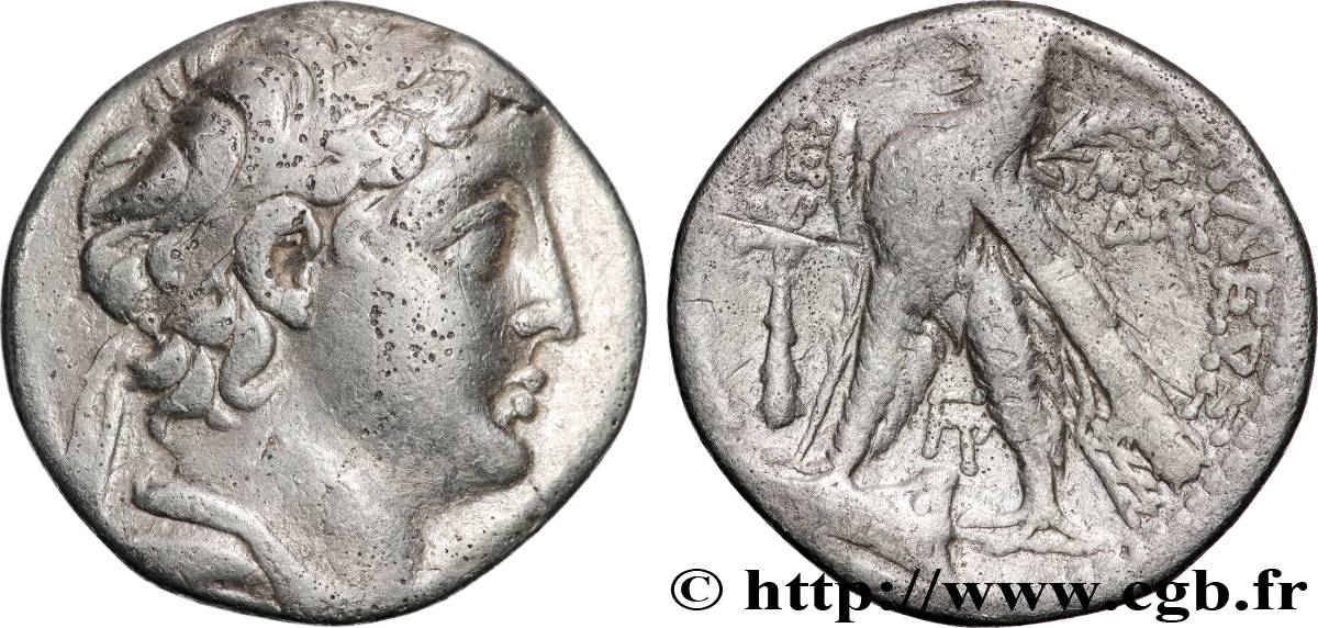 SYRIA - SELEUKID KINGDOM - DEMETRIUS II NIKATOR Tétradrachme XF/VF
