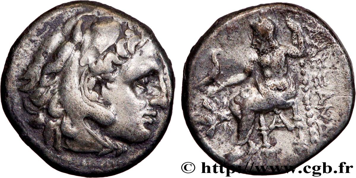 MACEDONIA - KINGDOM OF MACEDONIA - PHILIP III ARRHIDAEUS Drachme XF