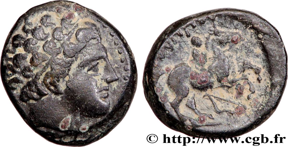 MACÉDOINE - ROYAUME DE MACÉDOINE - PHILIPPE II Unité TTB+/TTB