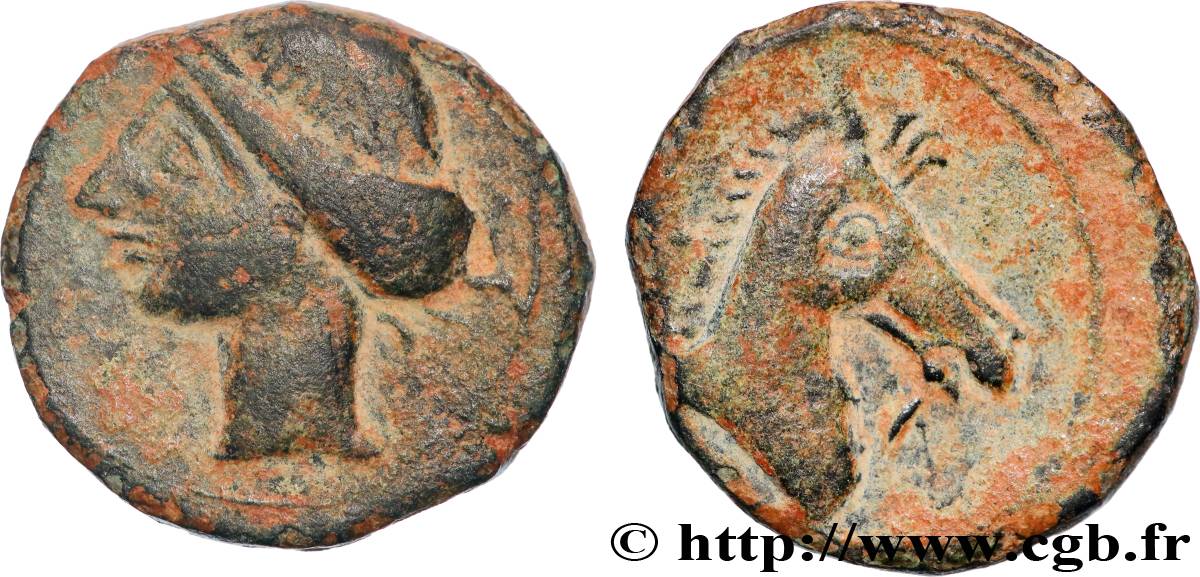 ZEUGITANIA - CARTHAGE Double shekel XF/AU