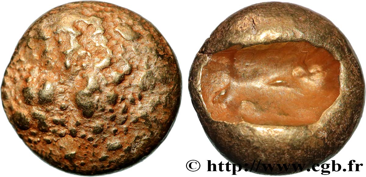 IONIE - ÉPHÈSE Trité d’électrum TB+