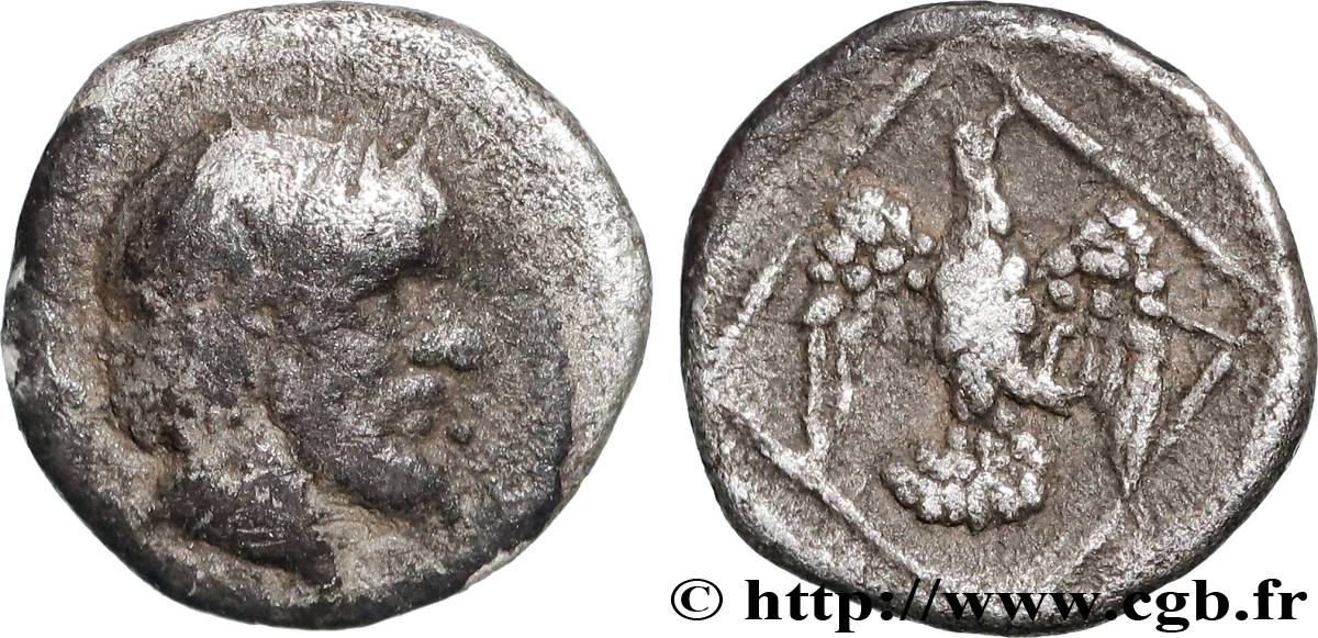 IONIA - MAGNESIA AD MEANDRUM Tetartemorion AU/AU