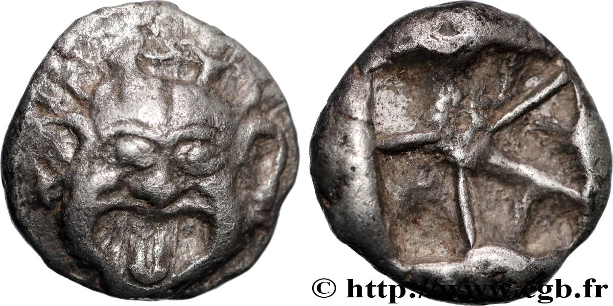MYSIE - PARIUM Trihemidrachme TTB+