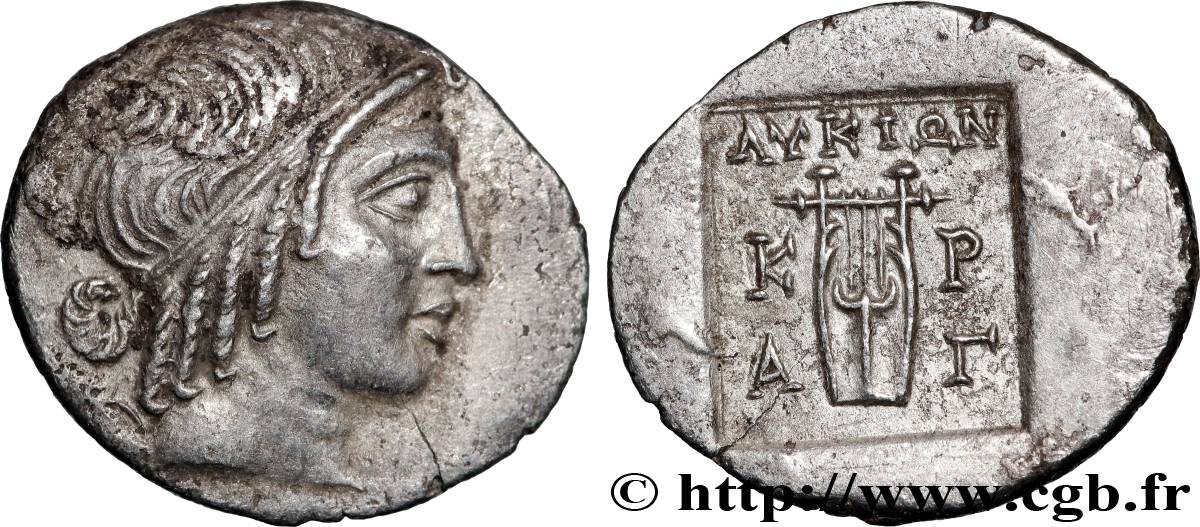 LYCIA - KRAGOS Hemidrachme AU/AU