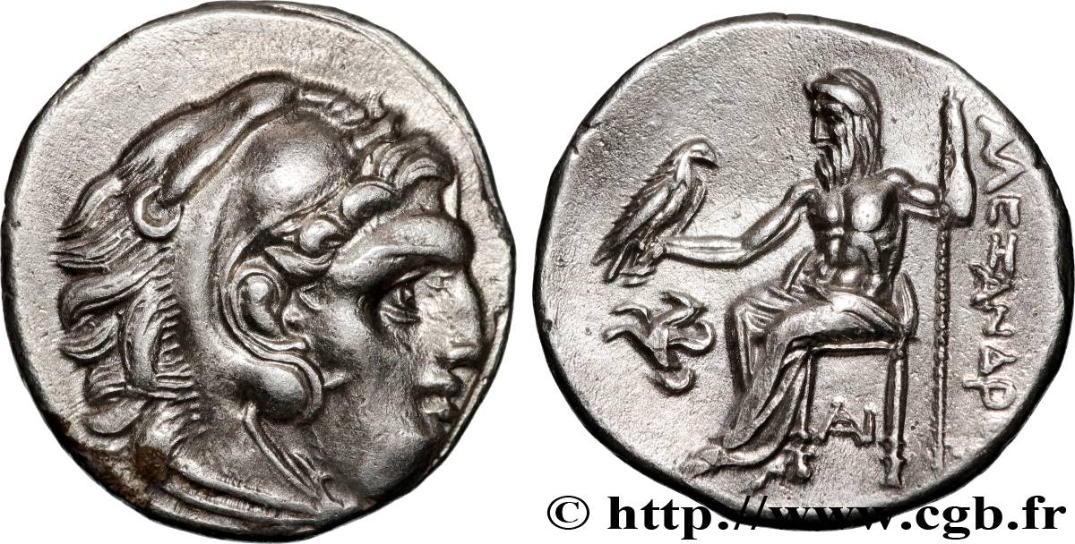 MACEDONIA - MACEDONIAN KINGDOM - ANTIGONUS MONOPHTALMUS Drachme MS