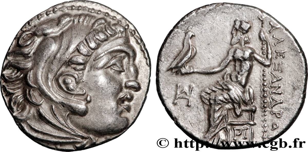 MACEDONIA - MACEDONIAN KINGDOM - ANTIGONUS MONOPHTALMUS Drachme MS/AU