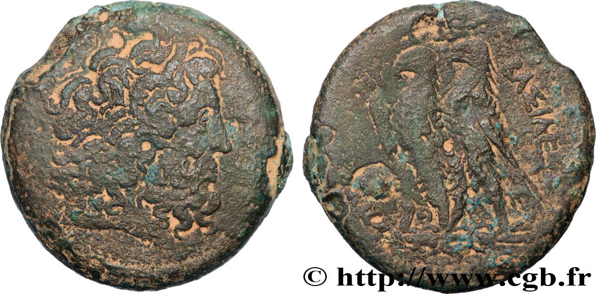 ÉGYPTE - ROYAUME LAGIDE - PTOLÉMÉE II PHILADELPHE Octochalque TTB