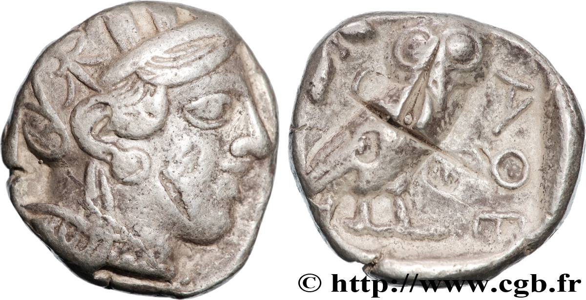 ATTIKA - ATHEN Tétradrachme SS