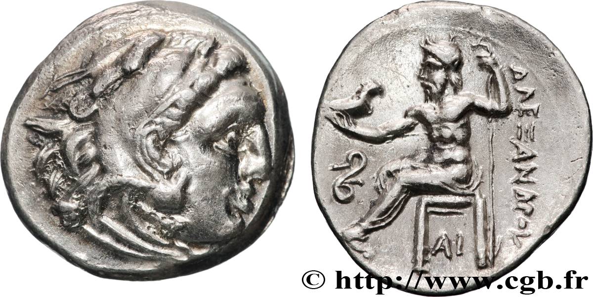 MACEDONIA - KINGDOM OF MACEDONIA - PHILIPP III ARRHIDAEUS Drachme AU