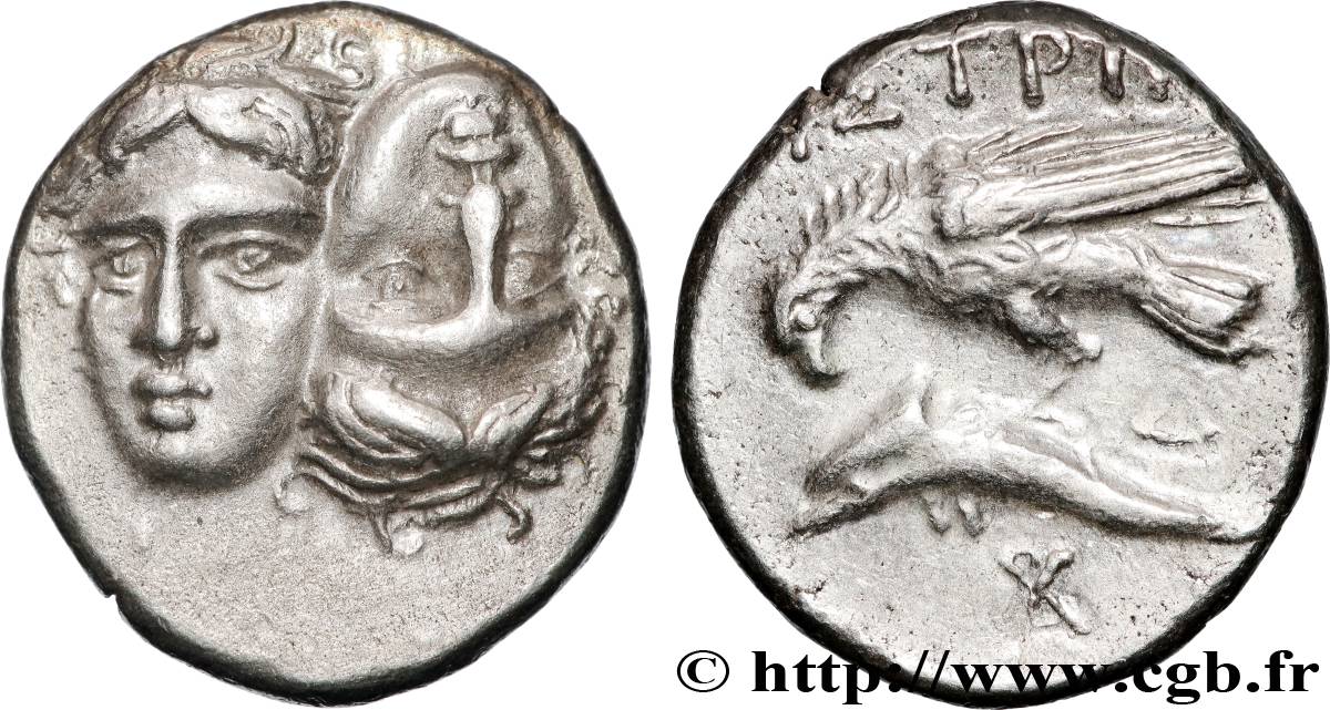 THRACE - ISTROS Drachme TTB+