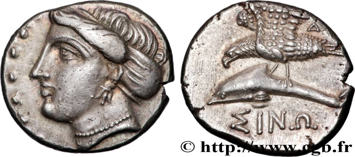 PAPHLAGONIE - SINOPE Drachme SUP