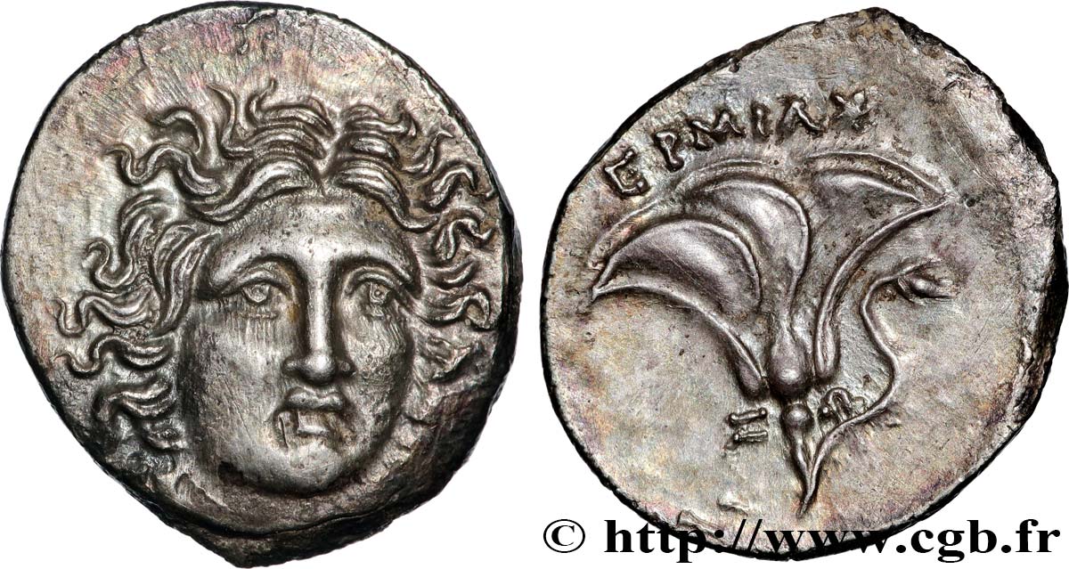 KARIEN - KARISCHE INSELN - RHODISCHE PERAIA Drachme fST