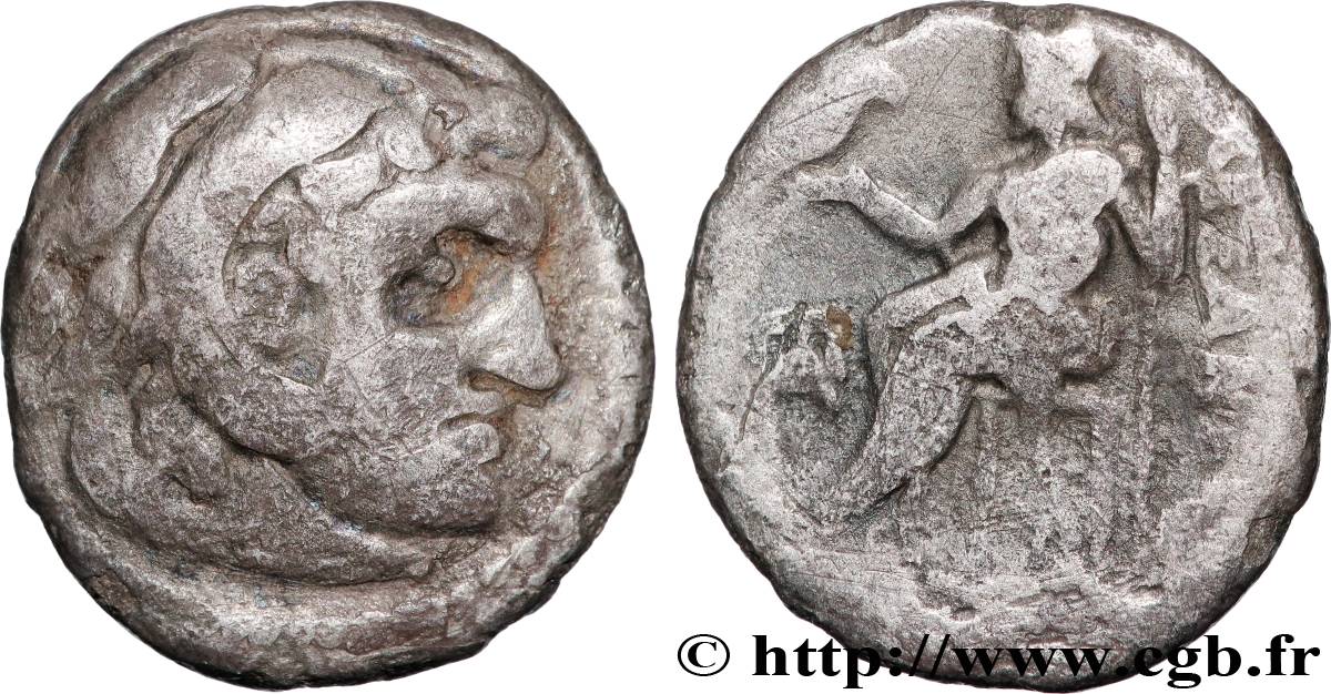 MACÉDOINE - ROYAUME DE MACÉDOINE - ANTIGONE LE BORGNE Drachme TB+
