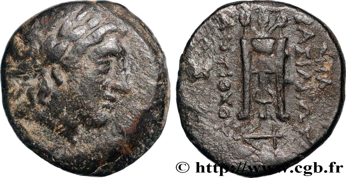 SYRIA - SELEUKID KINGDOM - ANTIOCHUS II THEOS Chalque XF