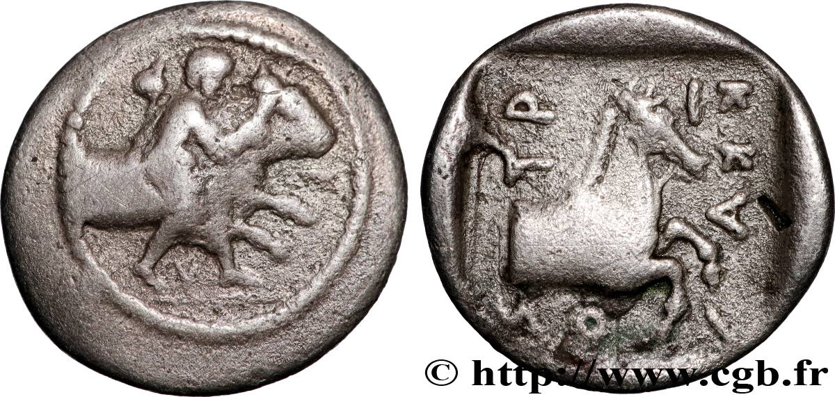 THESSALY - TRIKKA Hemidrachme XF