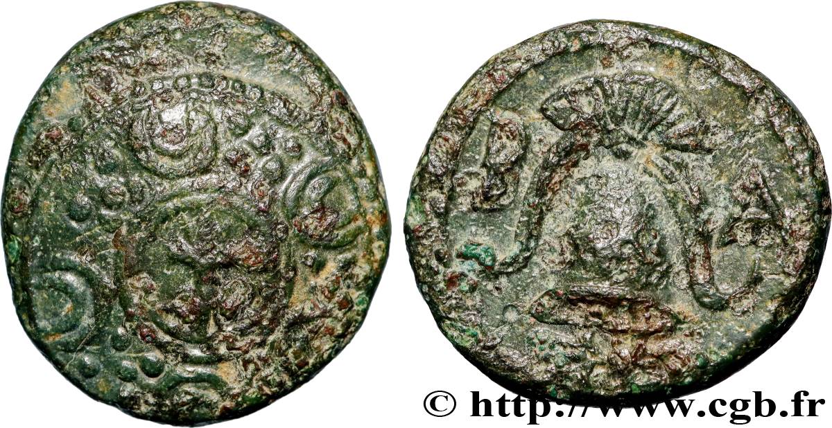 MACEDONIA - MACEDONIAN KINGDOM - INTERREGNUM Demi-unité XF