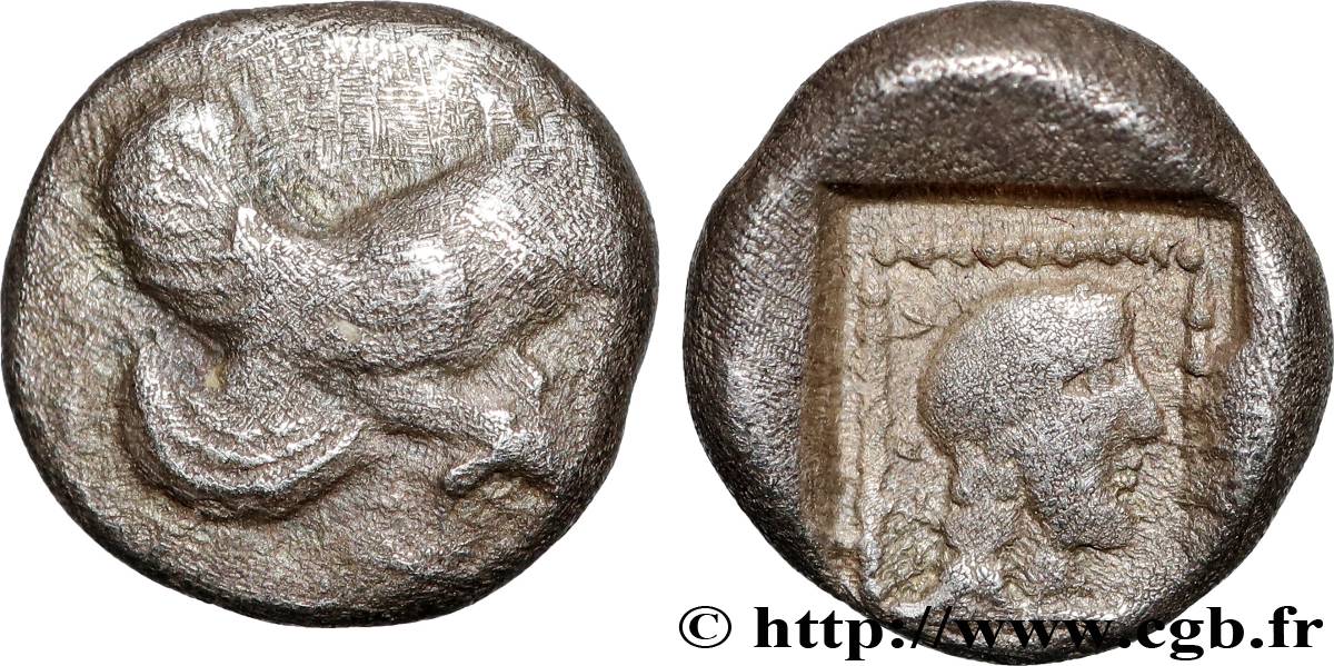 LYCIA - SATRAPS OF LYCIA - ANONYMOUS Obole XF/AU