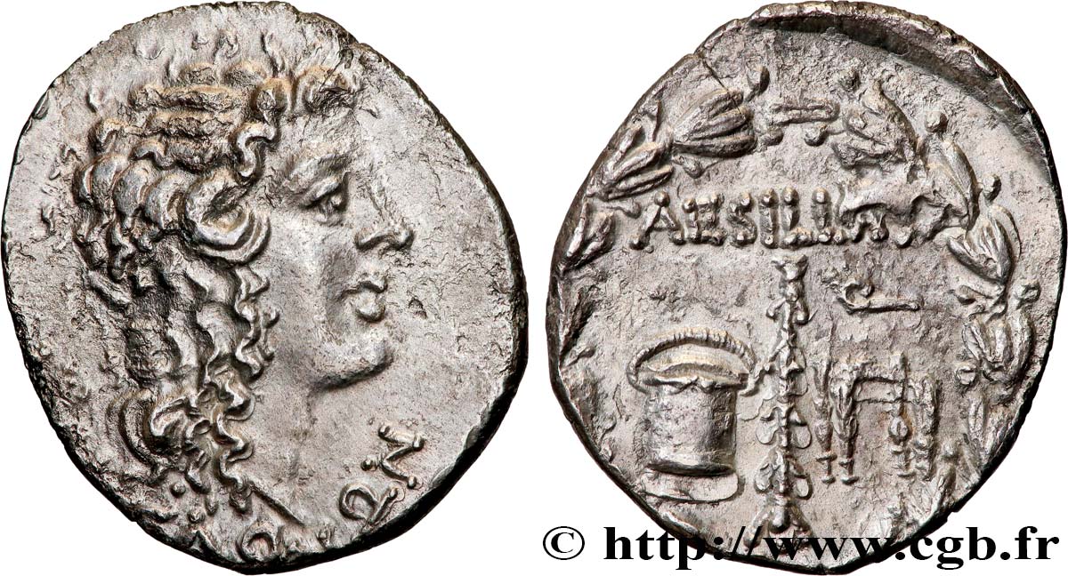 MACÉDOINE - PROVINCE DE MACÉDOINE - THESSALONIQUE Tétradrachme stéphanophore TTB+/TTB