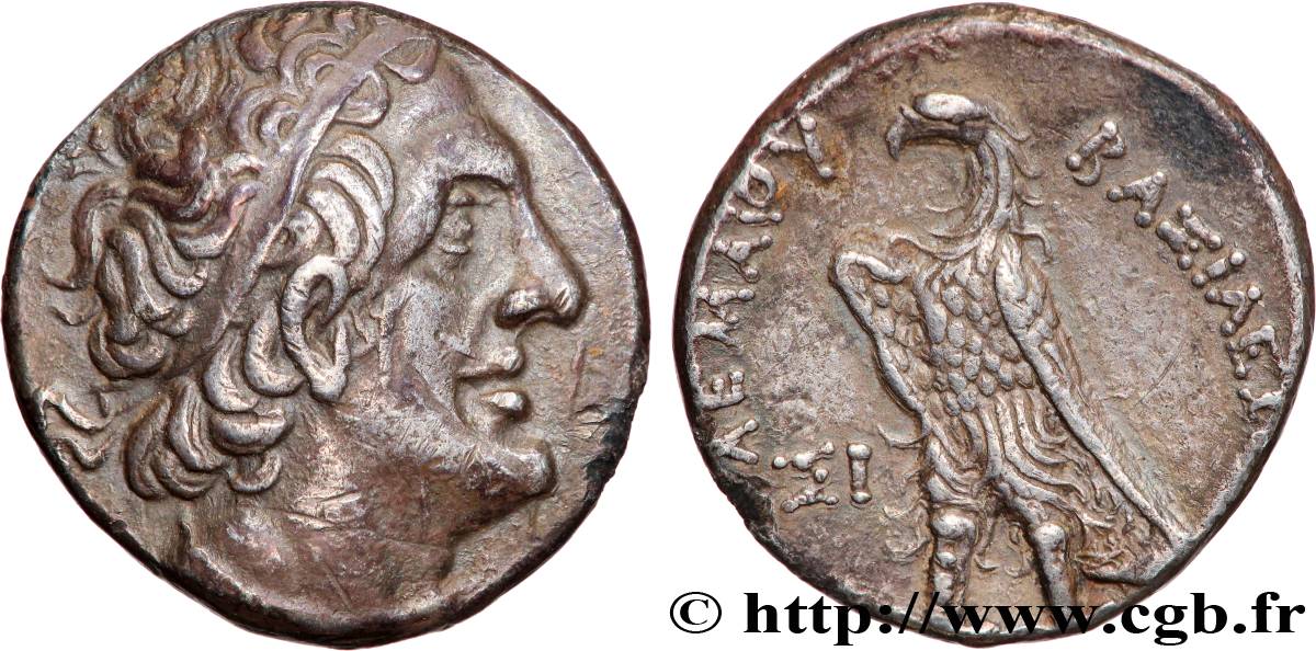 EGIPTO - EGIPTO PTOLEMAICO - PTOLEMEO II PHILADELPHOS Tétradrachme MBC+
