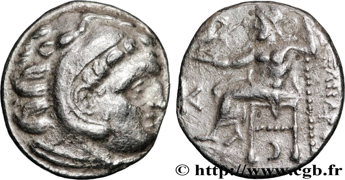 MACÉDOINE - ROYAUME DE MACÉDOINE - ANTIGONE LE BORGNE Drachme TTB+/TTB
