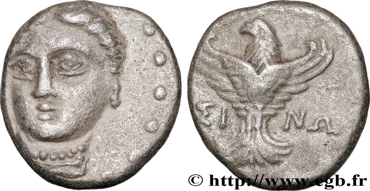 PAPHLAGONIE - SINOPE Hemidrachme TTB+