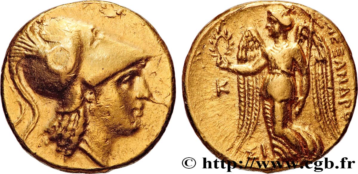 MACÉDOINE - ROYAUME DE MACÉDOINE - ALEXANDRE III LE GRAND Statère d or TTB/TTB+